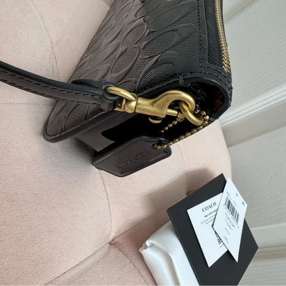 Coach Penn Shoulder Bag Black Patent - Picture 4 of 15